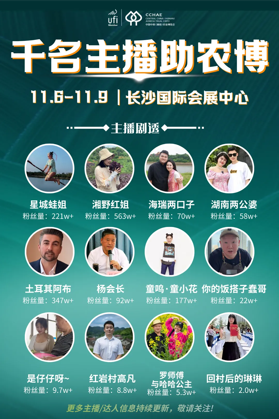 疑似剧透！农博直播，播什么？